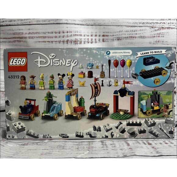 LEGO Disney 100 Celebration Train 43212 and Brick Headz 40622 Building Sets New - Picture 10 of 16